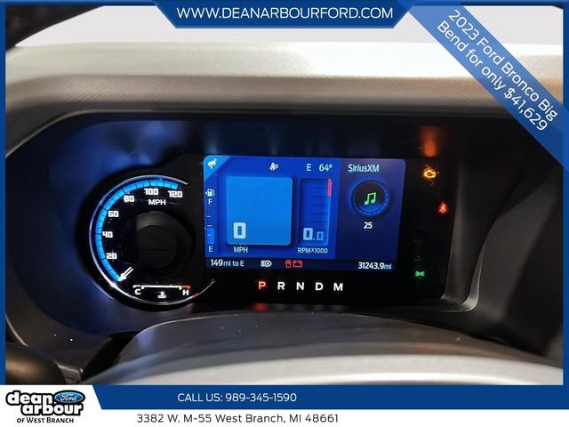 Certified 2023 Ford Bronco Big Bend w/ Sasquatch Package AWD/4WD image 15