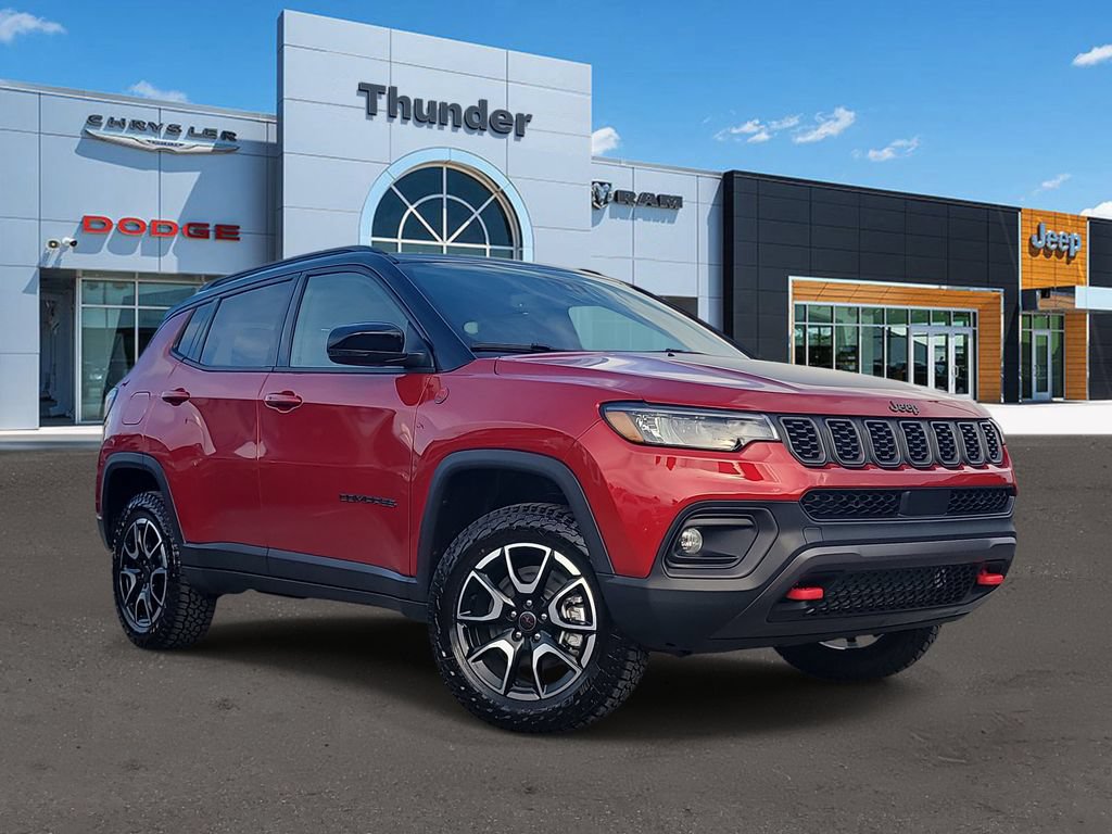 New 2026 Jeep Compass Trailhawk w/ Sun, Sound & Navigation Group