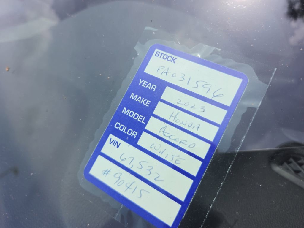 Used 2023 Honda Accord EX image 10