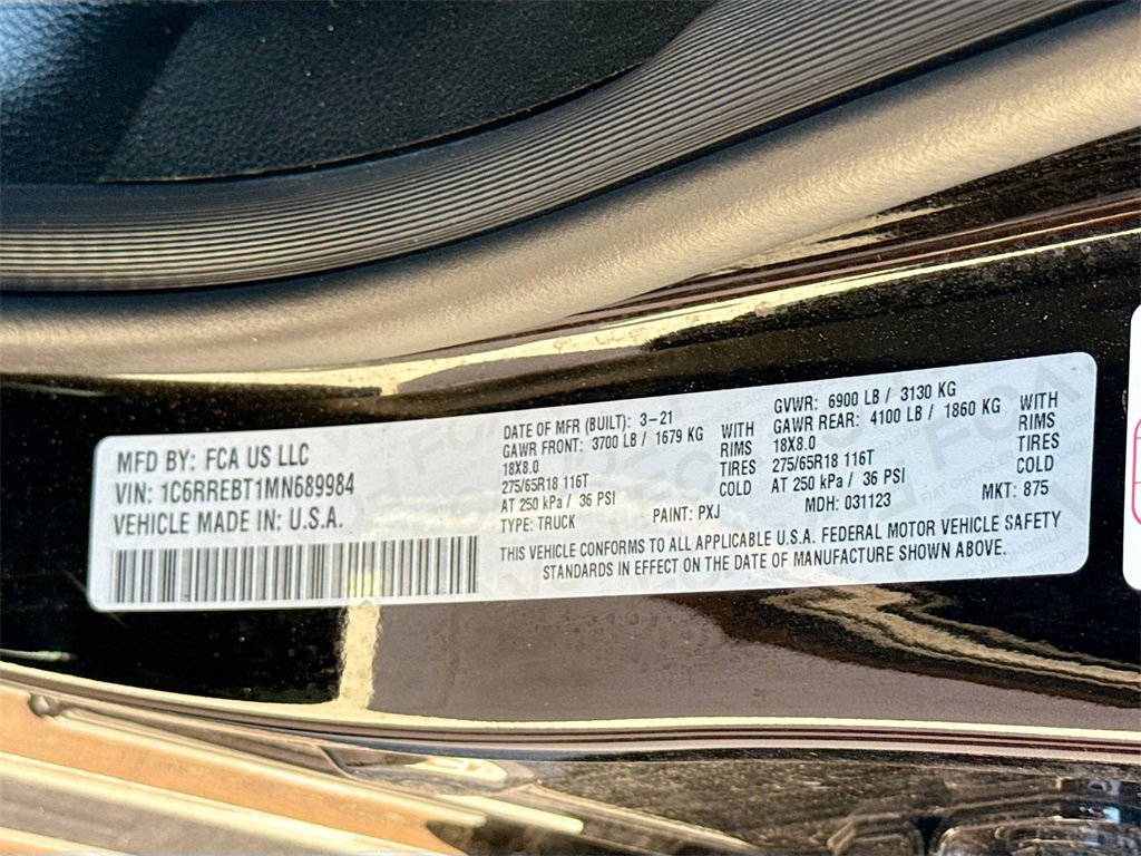 Used 2021 RAM 1500 Big Horn image 29