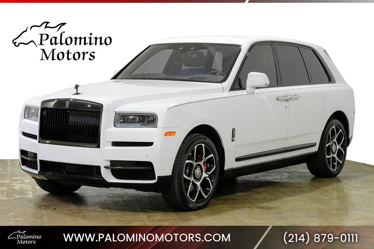 Used 2022 Rolls-Royce Cullinan Black Badge w/ Dark Exterior Package