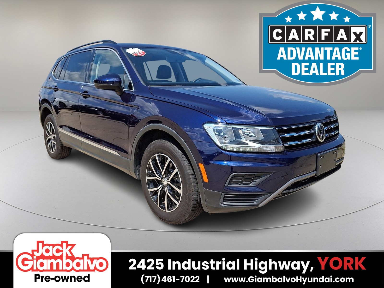 Used 2021 Volkswagen Tiguan SE w/ Panoramic Sunroof Package