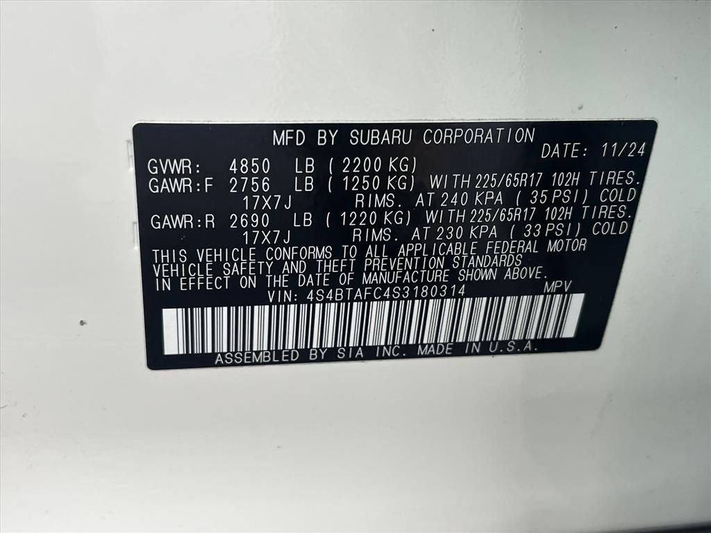 Used 2025 Subaru Outback Premium image 35