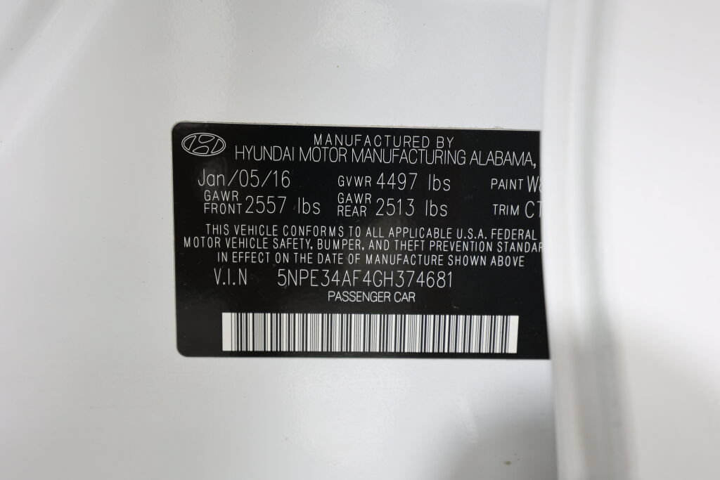 Used 2016 Hyundai Sonata Sport w/ Option Group 1V FWD image 40