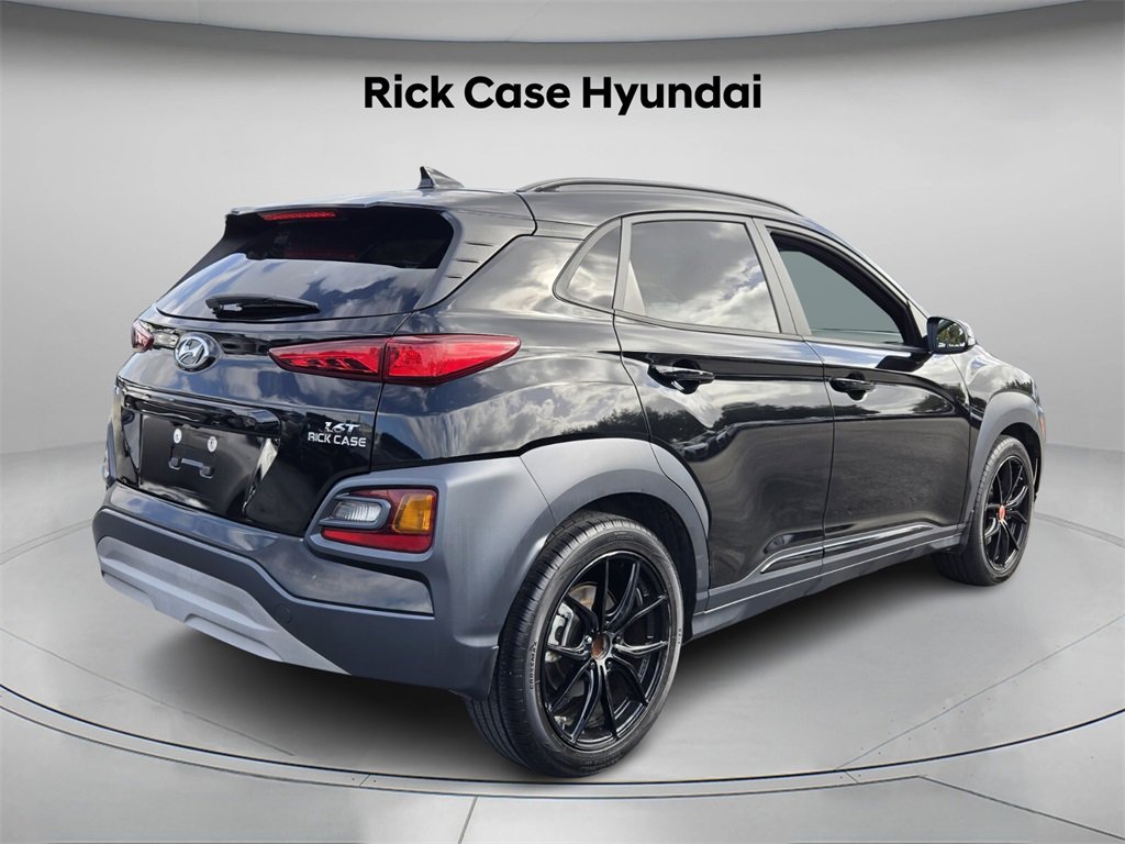 Certified 2021 Hyundai Kona Night w/ Cargo Package image 8