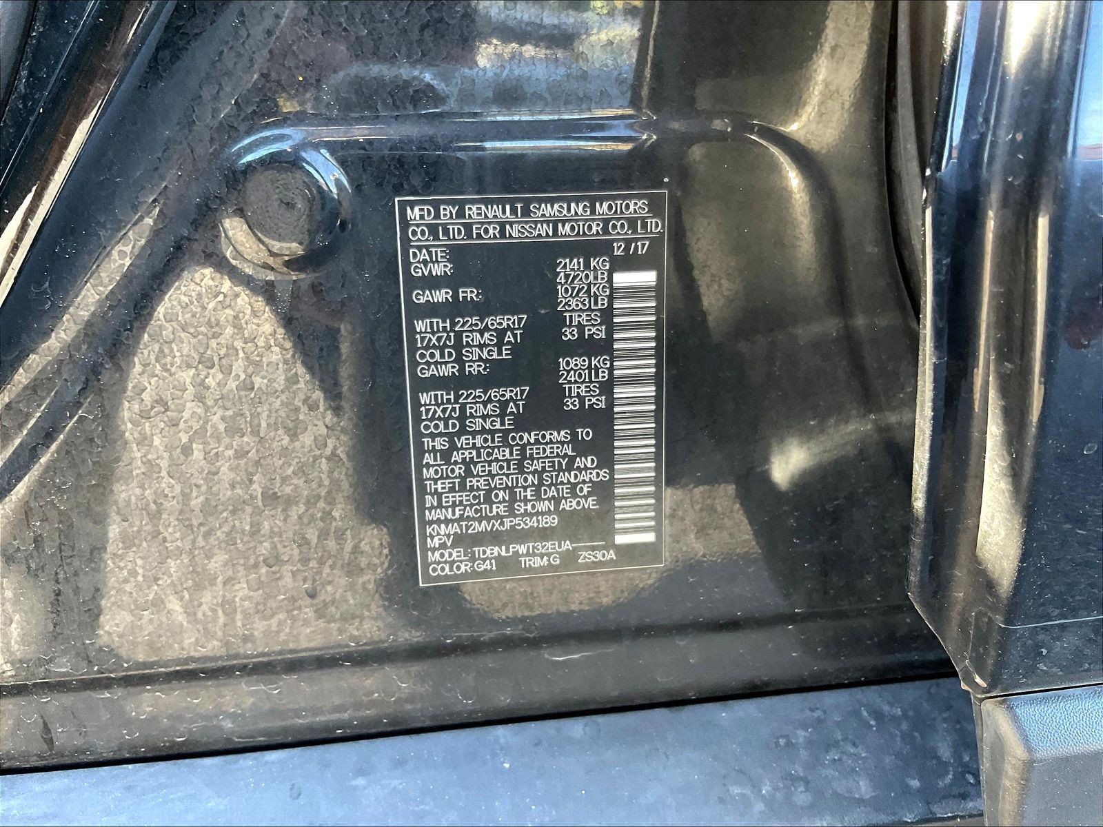 Used 2018 Nissan Rogue S AWD/4WD image 6