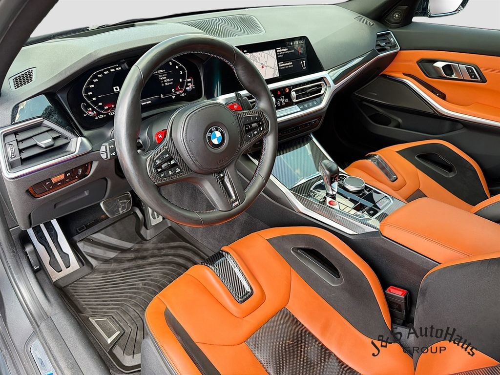 Used 2022 BMW M3 Competition w/ M Carbon Exterior Package AWD/4WD image 9