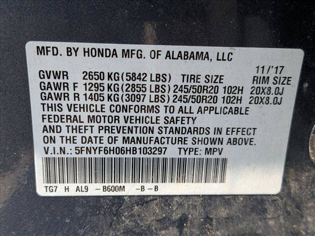 Used 2017 Honda Pilot Elite image 23