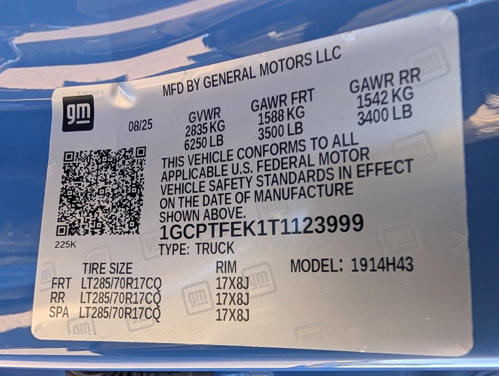 New 2026 Chevrolet Colorado ZR2 w/ Technology Package image 23