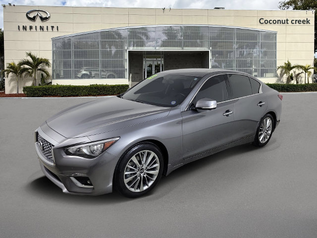 Certified 2023 INFINITI Q50 Luxe w/ Cargo Package RWD image 2