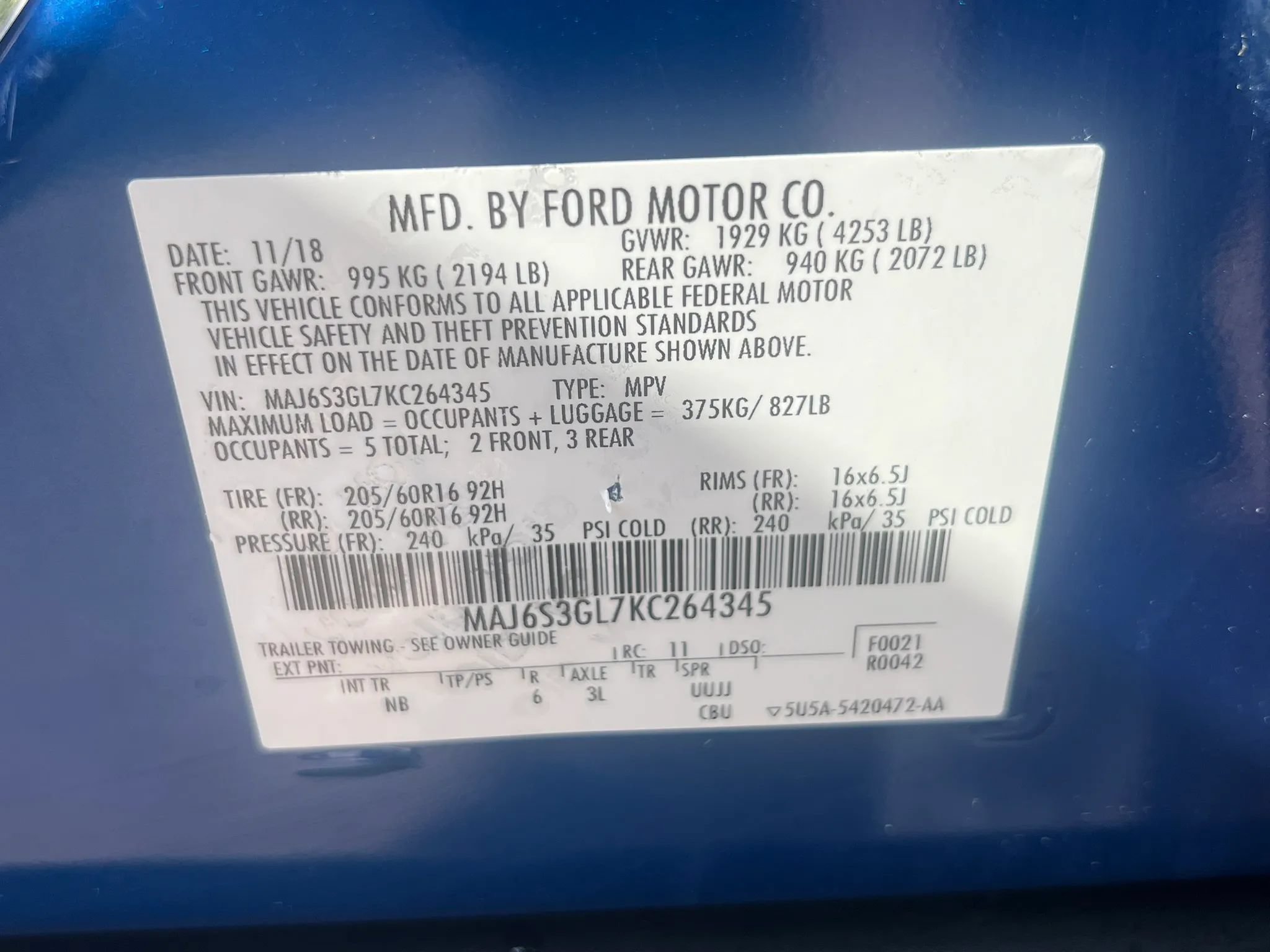 Used 2019 Ford EcoSport SE w/ SE Convenience Package AWD/4WD image 34