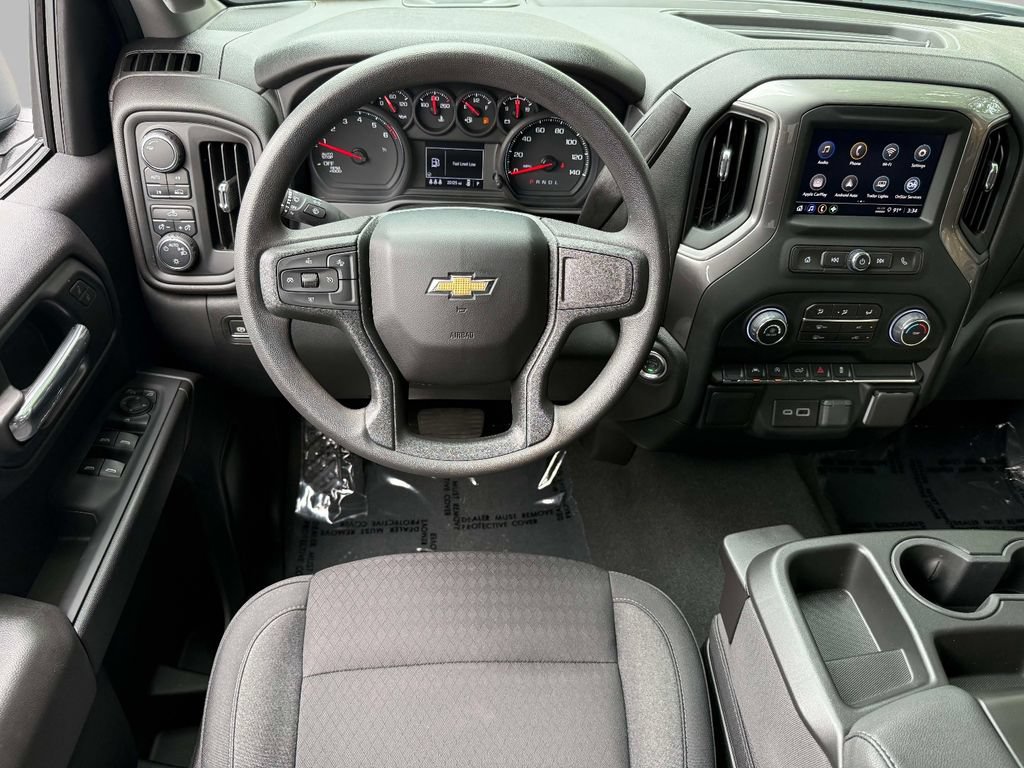 Used 2024 Chevrolet Silverado 1500 Custom w/ Turbomax Blackout Package AWD/4WD image 4