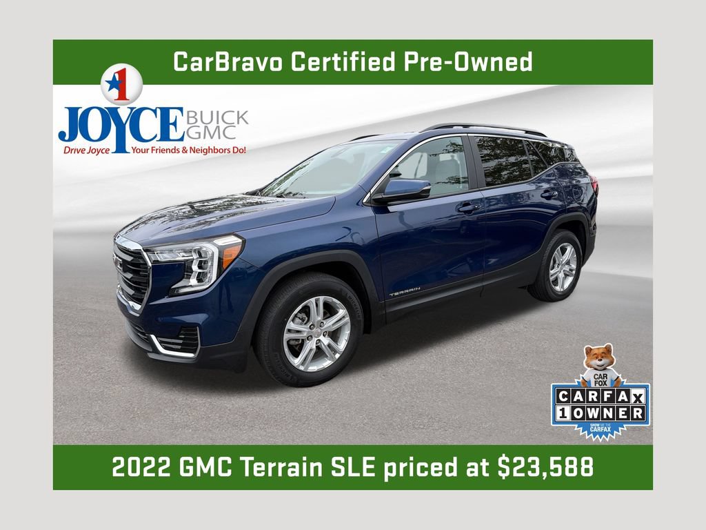 Certified 2022 GMC Terrain SLE w/ Driver Convenience Package