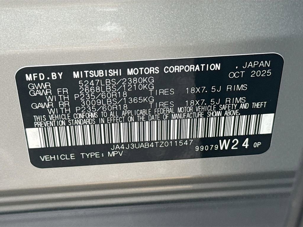 New 2026 Mitsubishi Outlander ES image 32