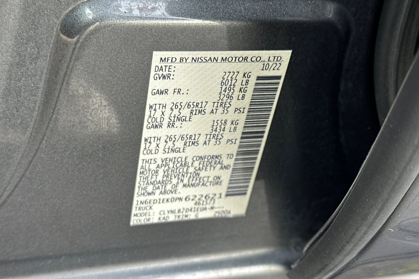 Used 2023 Nissan Frontier SV w/ Midnight Edition Package image 39