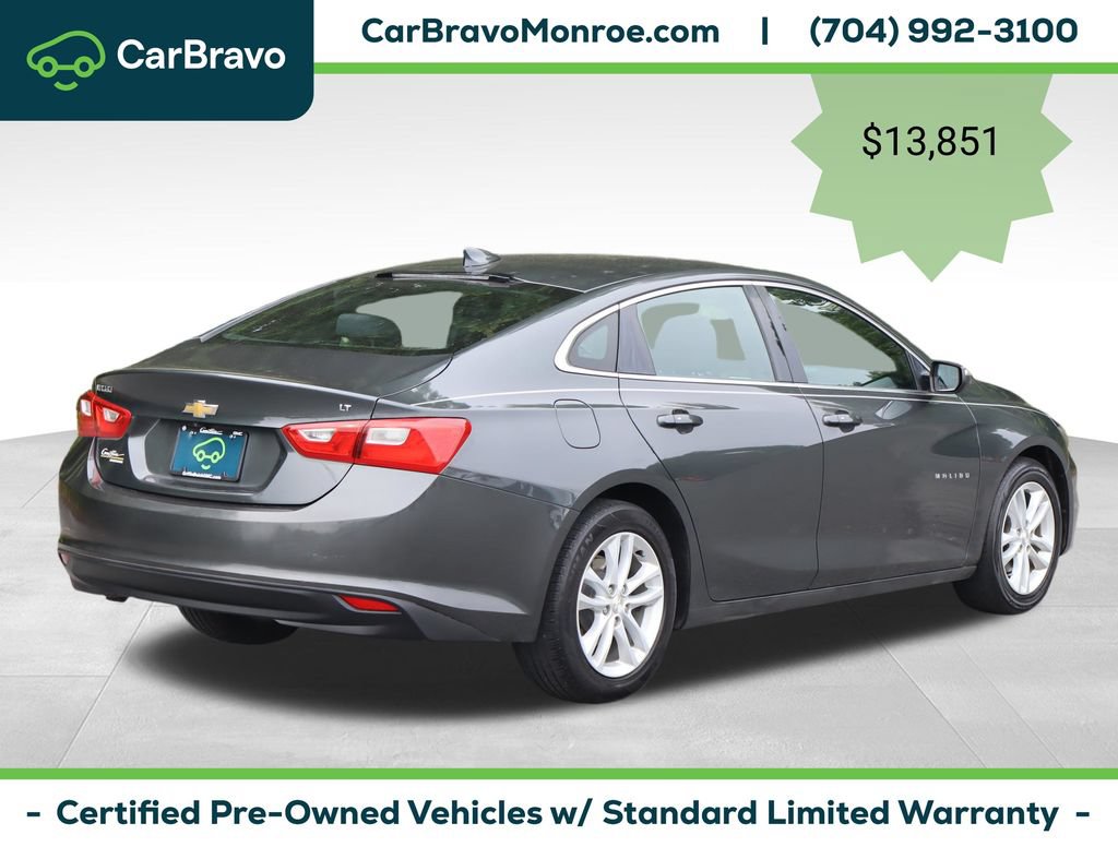 Certified 2017 Chevrolet Malibu LT FWD image 6