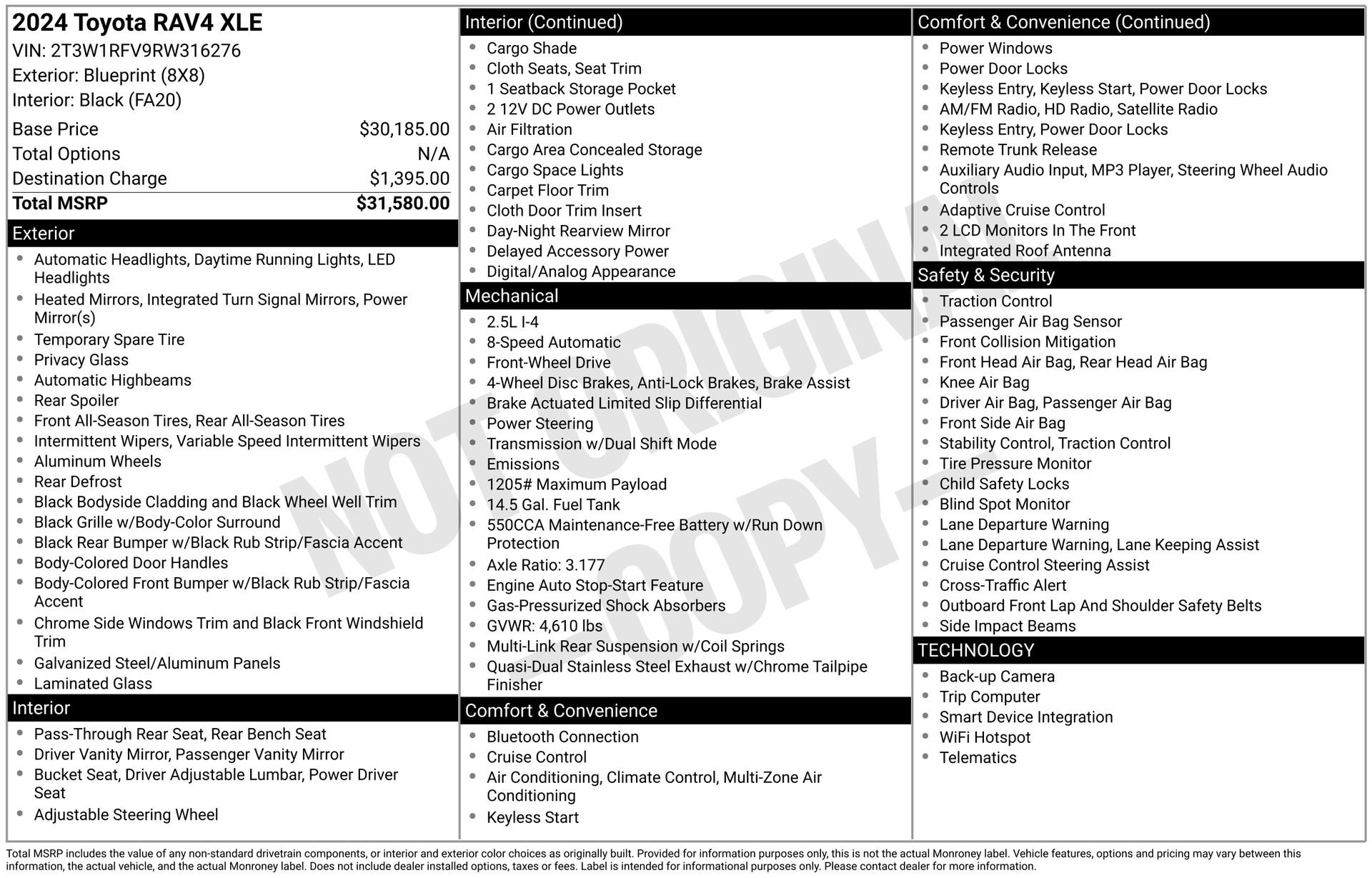 Used 2024 Toyota RAV4 XLE image 37