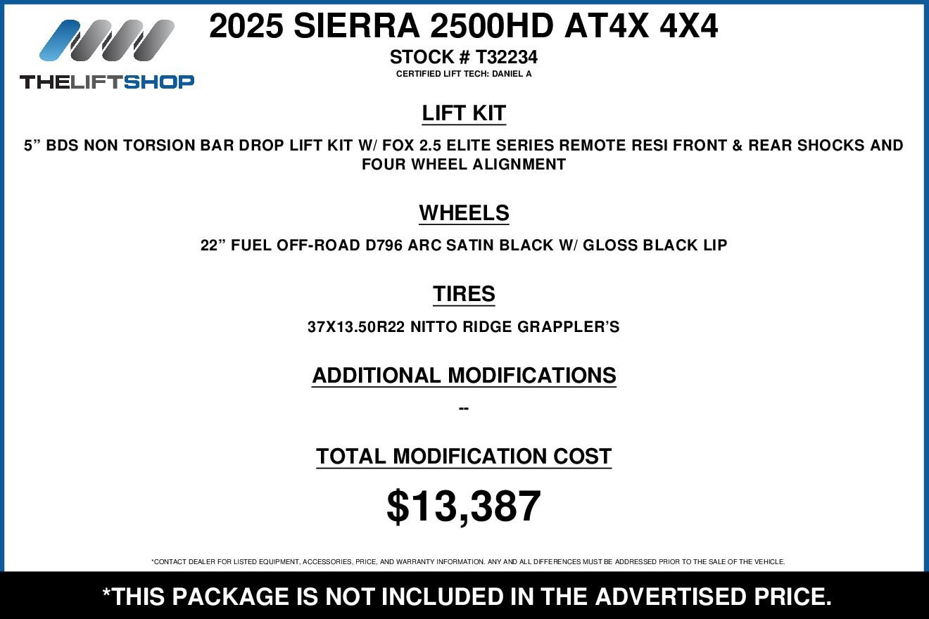 Used 2025 GMC Sierra 2500 AT4X video 2