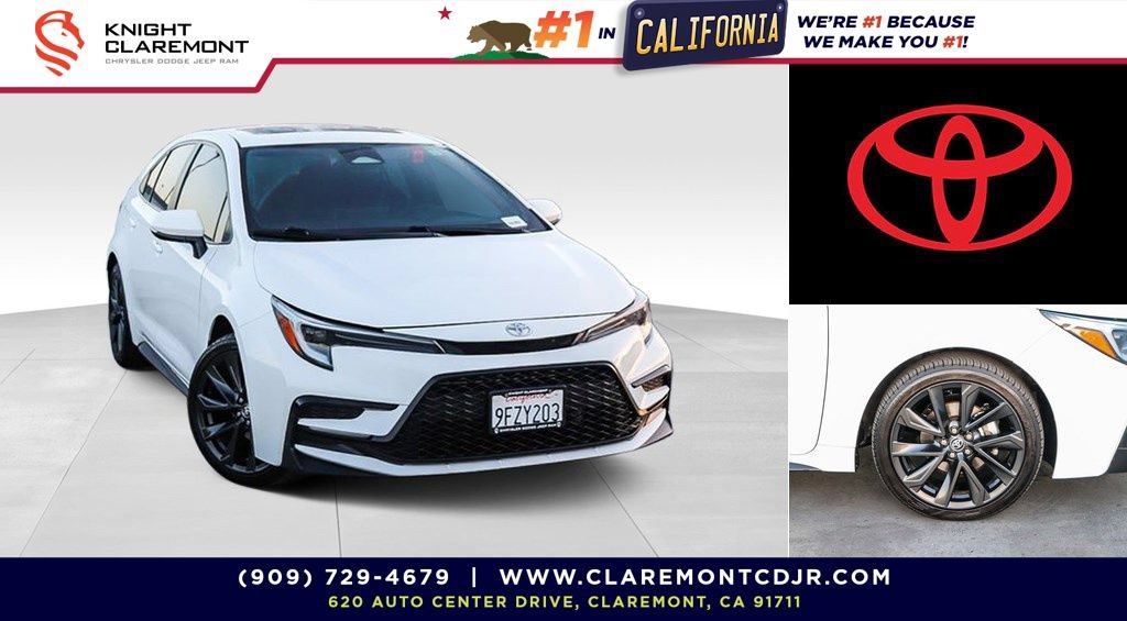 Used 2023 Toyota Corolla SE w/ SE Premium Package