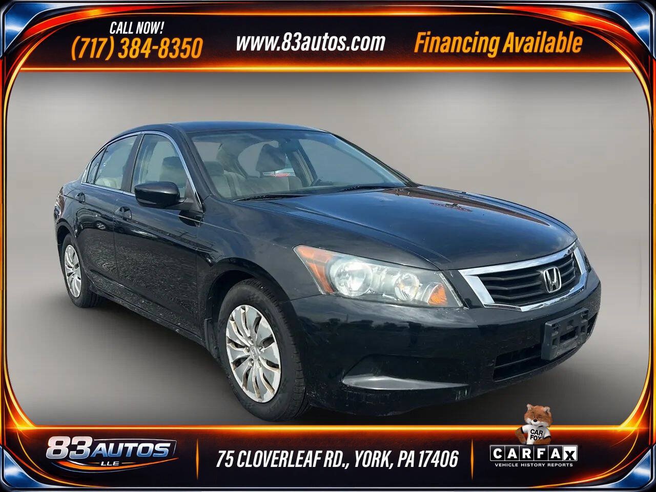 Used 2008 Honda Accord LX image 1