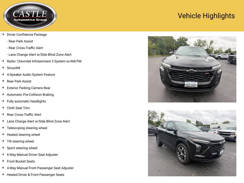 Used 2024 Chevrolet Trax RS w/ Driver Confidence Package FWD image 4