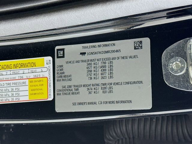 Used 2021 Chevrolet Suburban Premier w/ Premium Package image 35