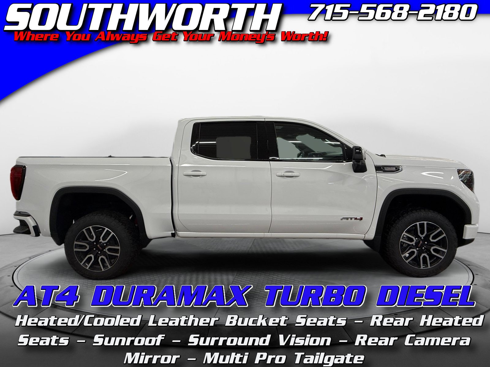New 2026 GMC Sierra 1500 AT4 w/ Technology Package