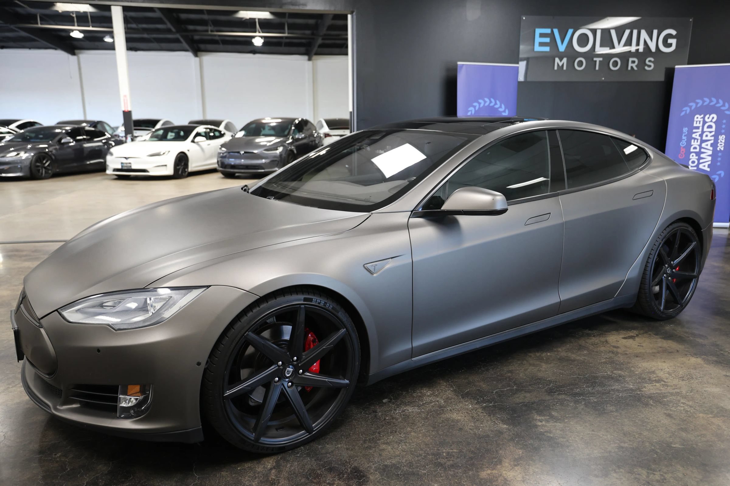 Used 2015 Tesla Model S P85D AWD/4WD image 5