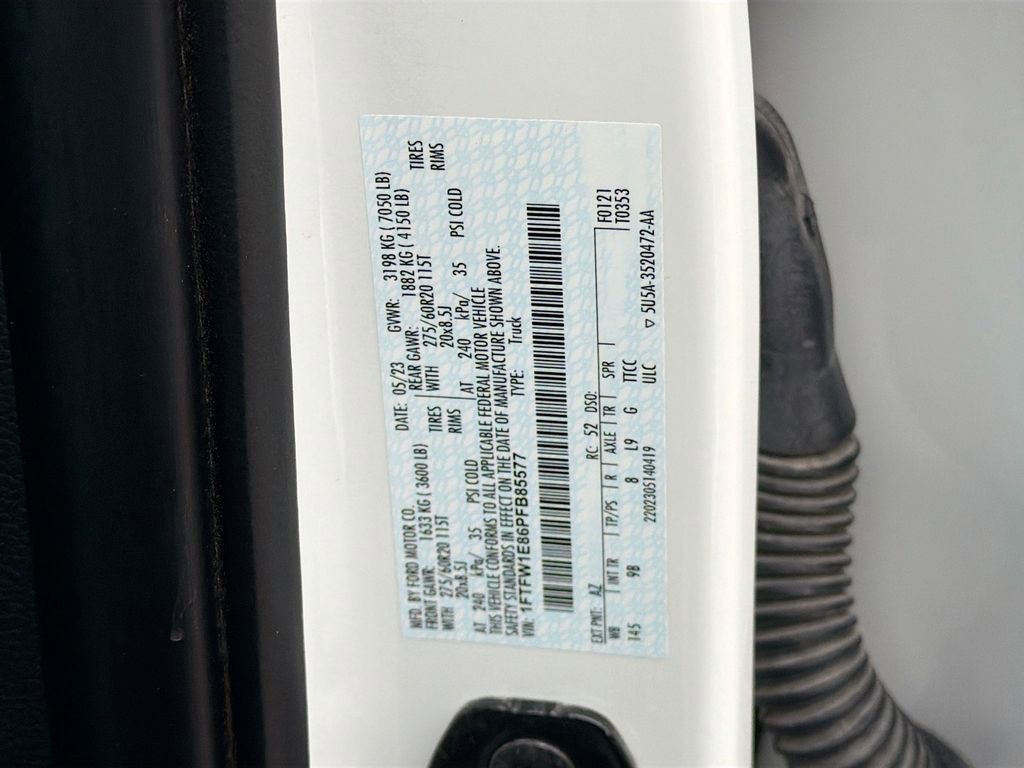 Used 2023 Ford F150 Platinum w/ Equipment Group 701A High image 44