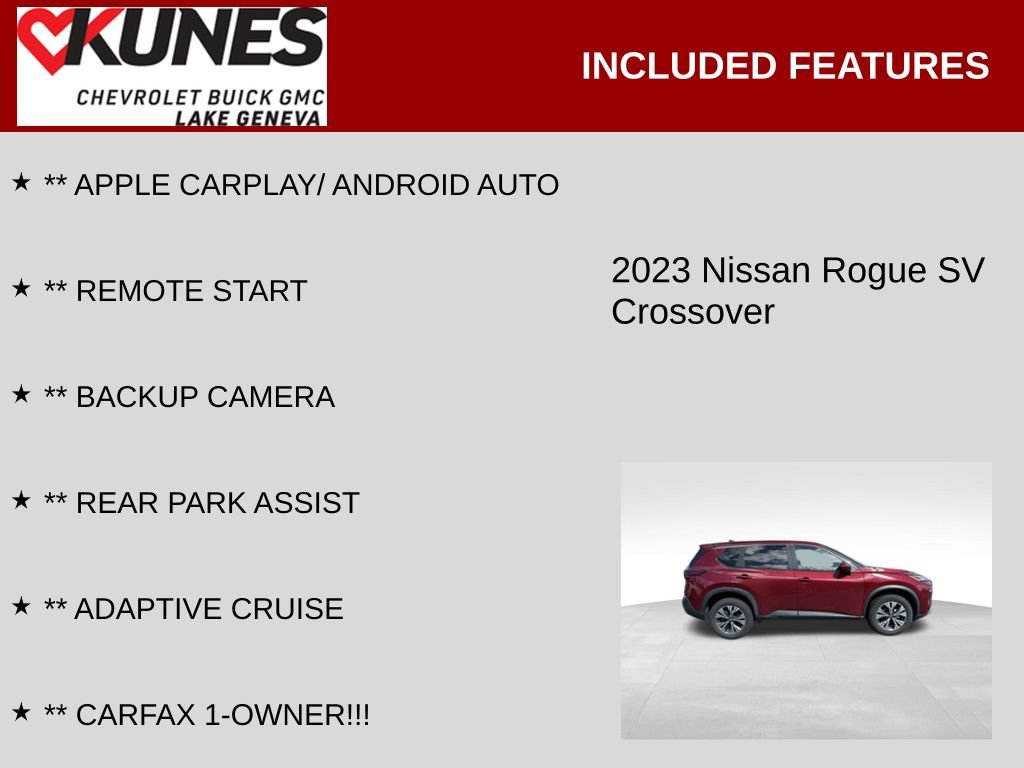 Used 2023 Nissan Rogue SV FWD image 2