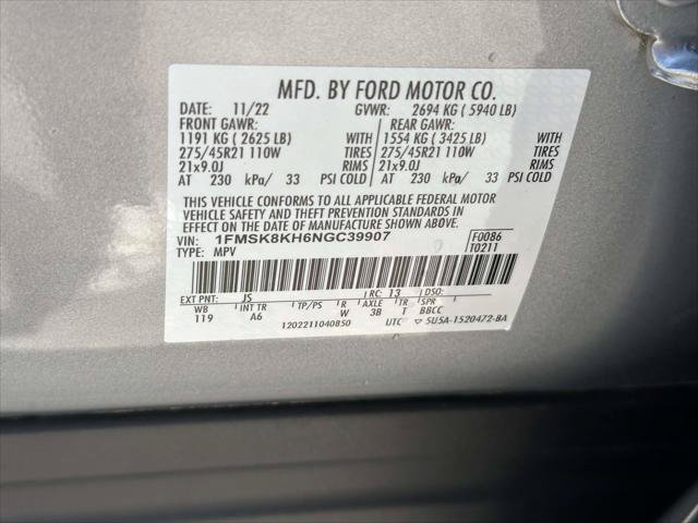 Used 2022 Ford Explorer ST-Line w/ Class IV Trailer Tow Package AWD/4WD image 21