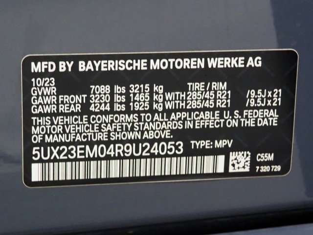 Used 2024 BMW X7 xDrive40i image 84