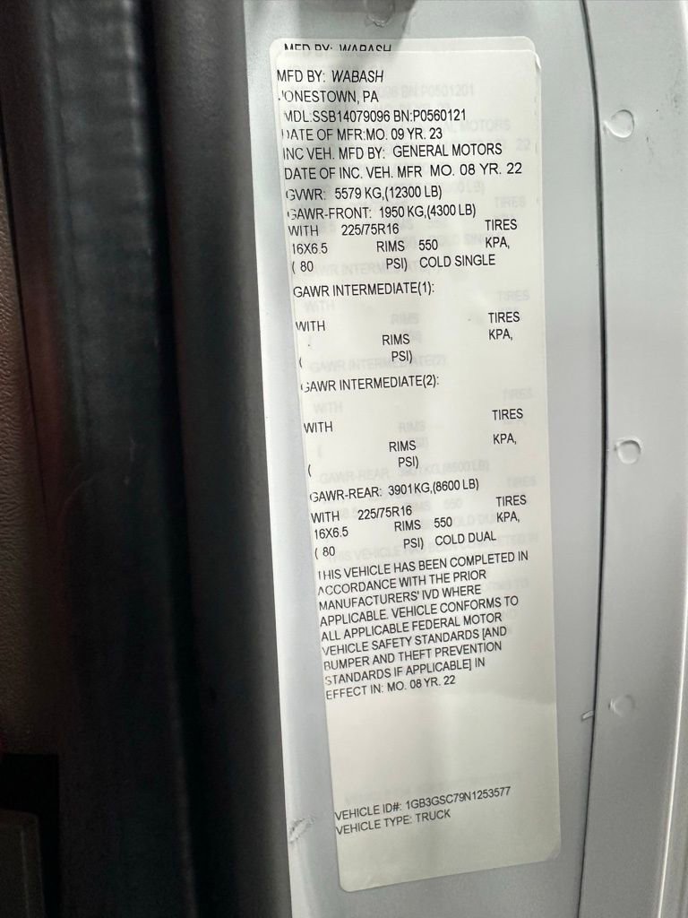 Used 2022 Chevrolet Express 3500 w/ Power Convenience Package image 12