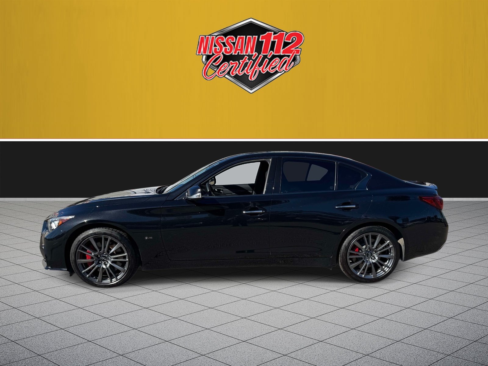 Used 2021 INFINITI Q50 Red Sport 400 AWD/4WD image 4