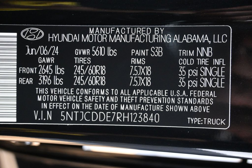 Used 2024 Hyundai Santa Cruz SEL w/ Activity Package AWD/4WD image 31