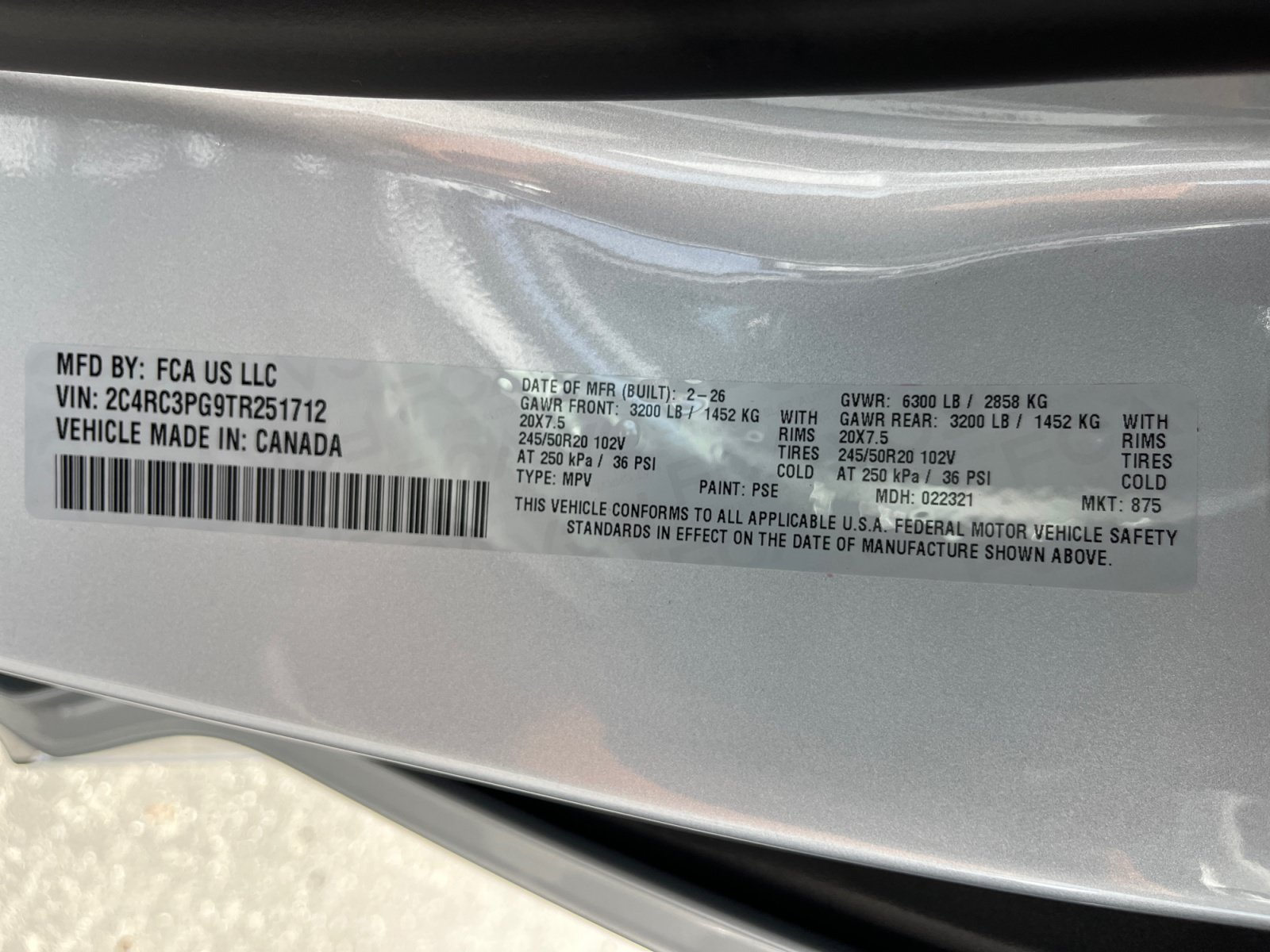 New 2026 Chrysler Pacifica Pinnacle image 34