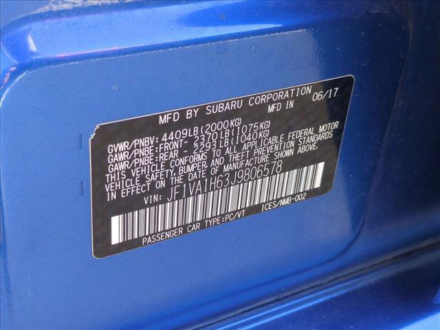 Used 2018 Subaru WRX Limited w/ Popular Package #1 AWD/4WD image 25