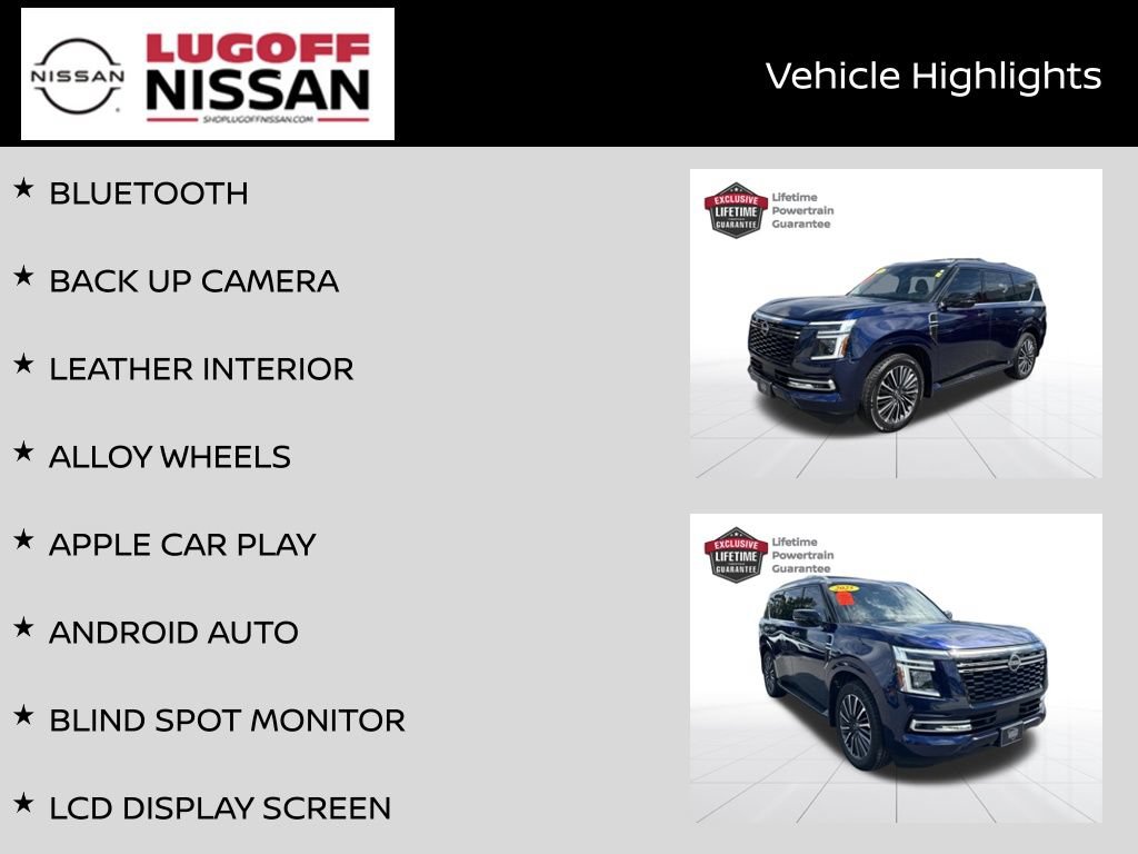 Certified 2025 Nissan Armada Platinum Reserve AWD/4WD image 3