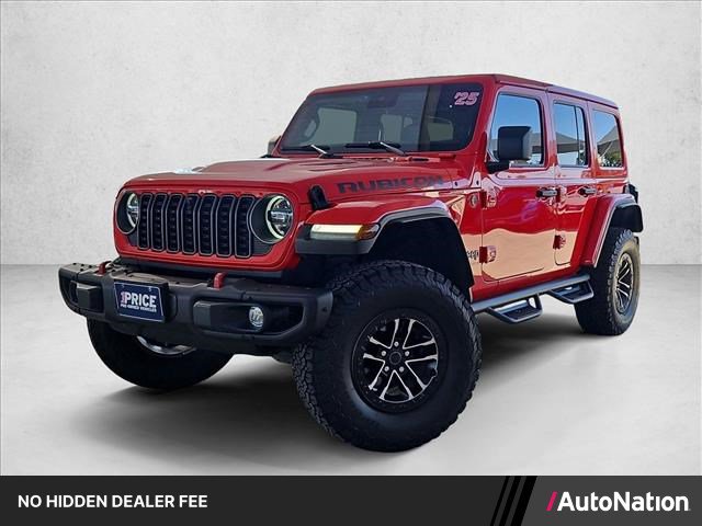 Used 2025 Jeep Wrangler Unlimited Rubicon AWD/4WD image 1