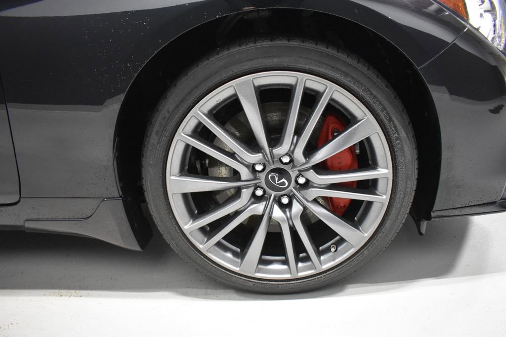 Used 2023 INFINITI Q50 Red Sport 400 w/ Black Opal Edition image 10