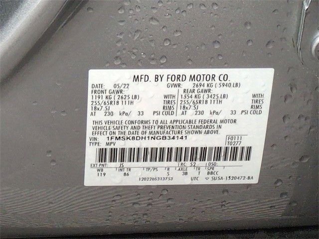 Used 2022 Ford Explorer XLT image 33