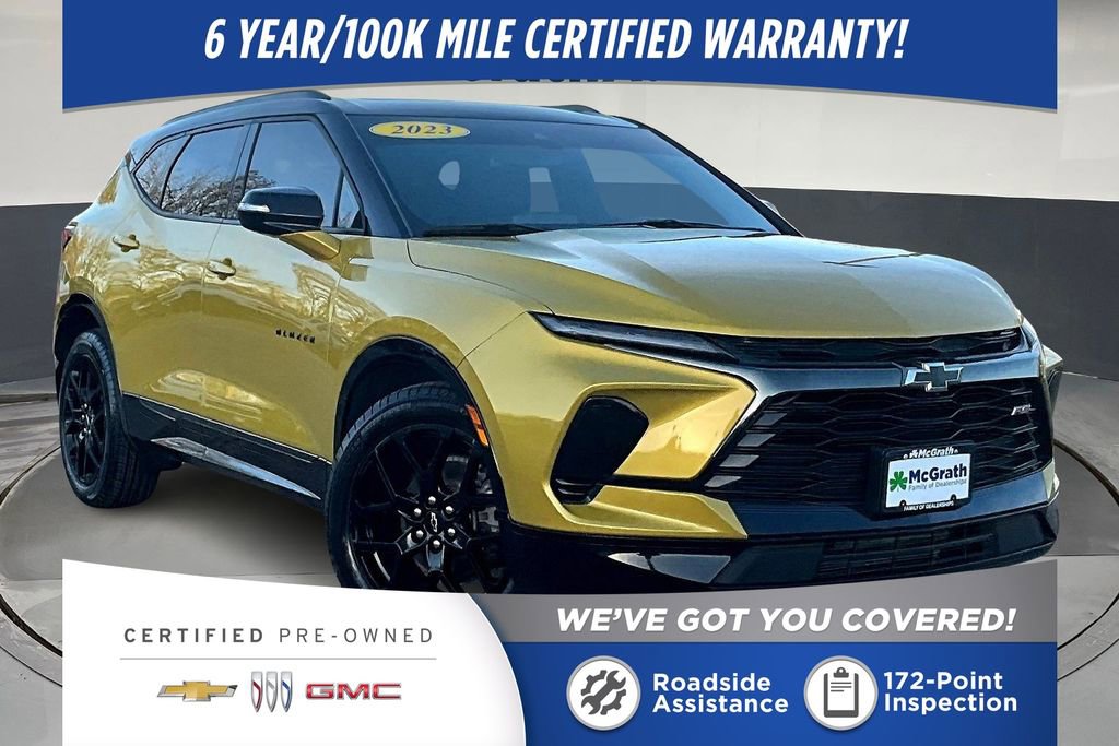 Certified 2023 Chevrolet Blazer RS w/ Enhanced Convenience Package image 1