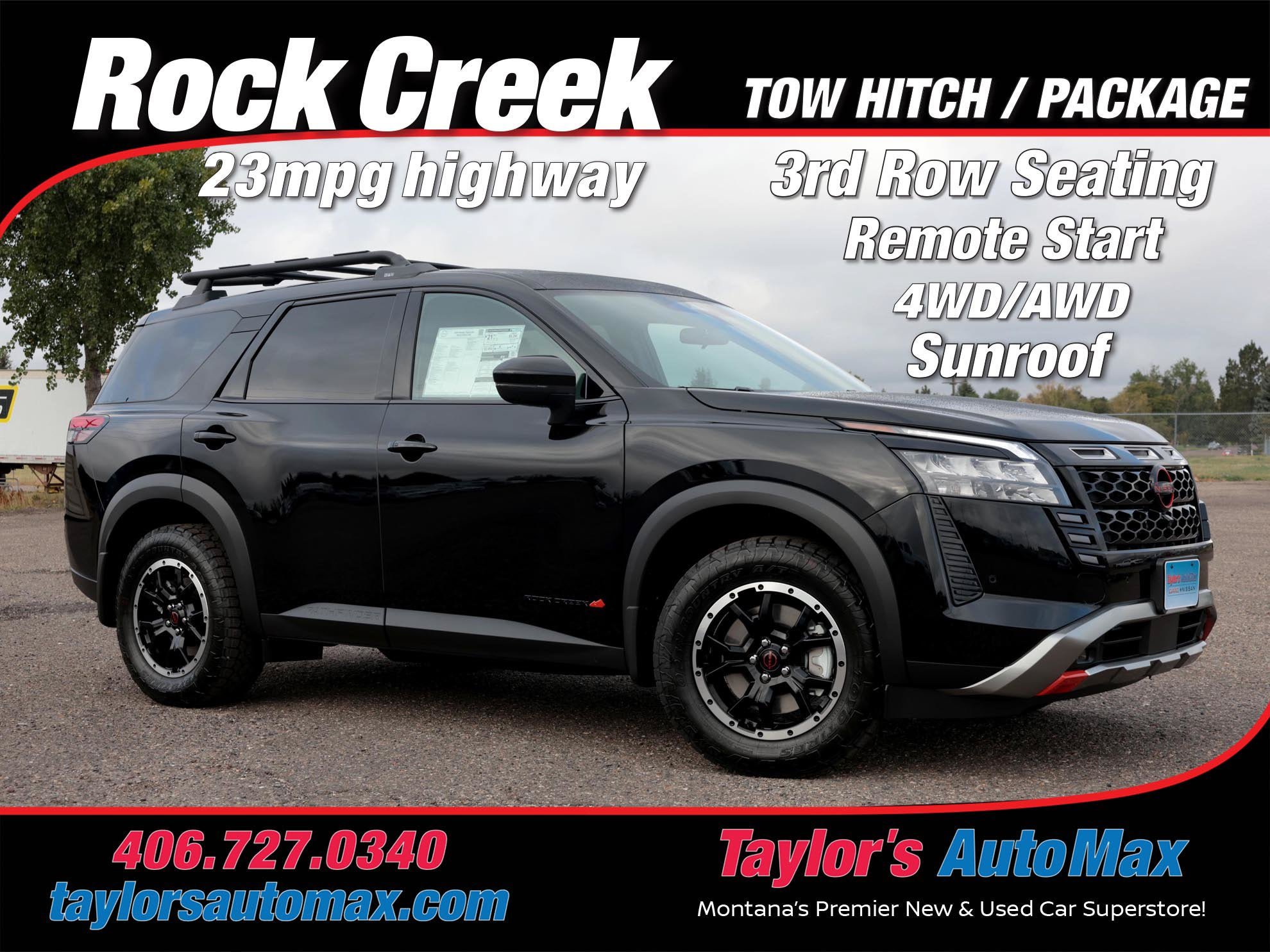 New 2026 Nissan Pathfinder Rock Creek