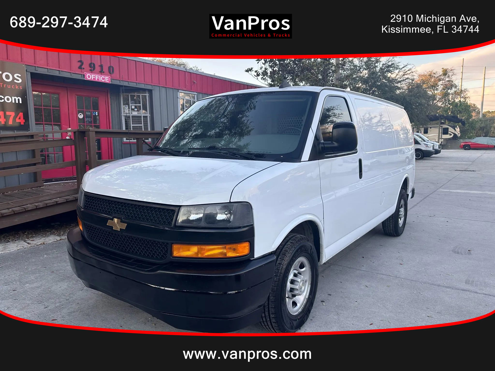 Used 2021 Chevrolet Express 2500 w/ Driver Convenience Package image 1