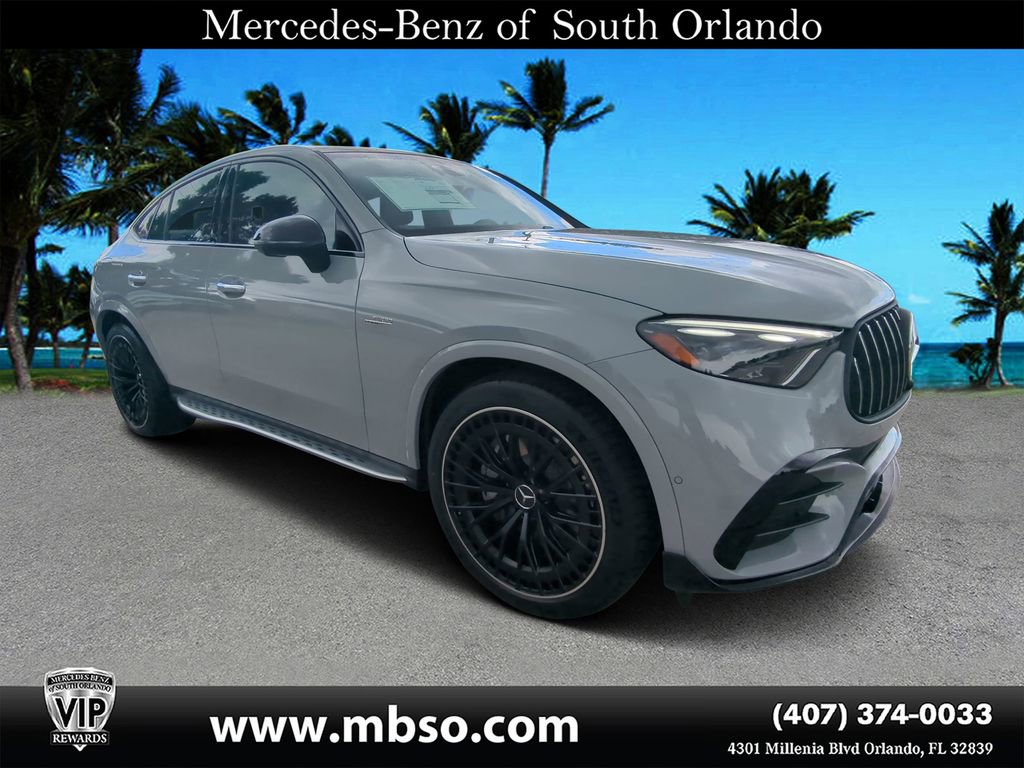 New 2026 Mercedes-Benz GLC 43 AMG 4MATIC Coupe