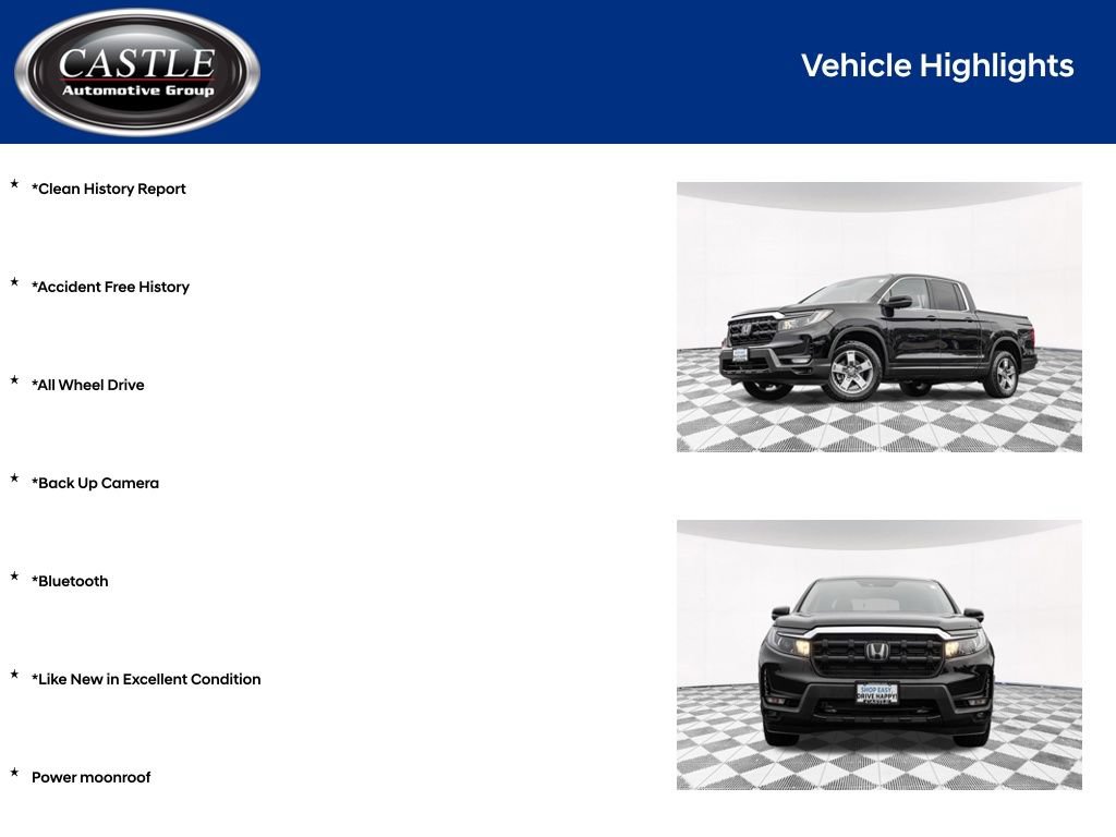 Used 2024 Honda Ridgeline RTL image 3