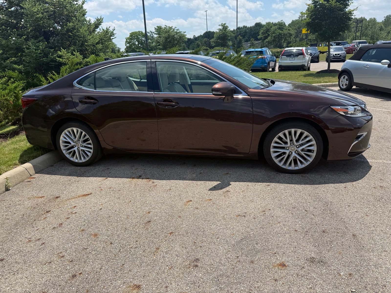 Used 2018 Lexus ES 350 w/ Luxury Package w/Wood Trim FWD image 4
