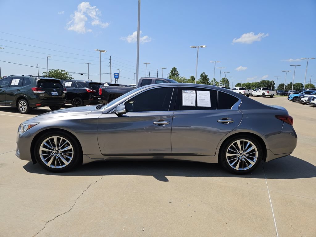 Used 2022 INFINITI Q50 Luxe w/ Cargo Package RWD image 5