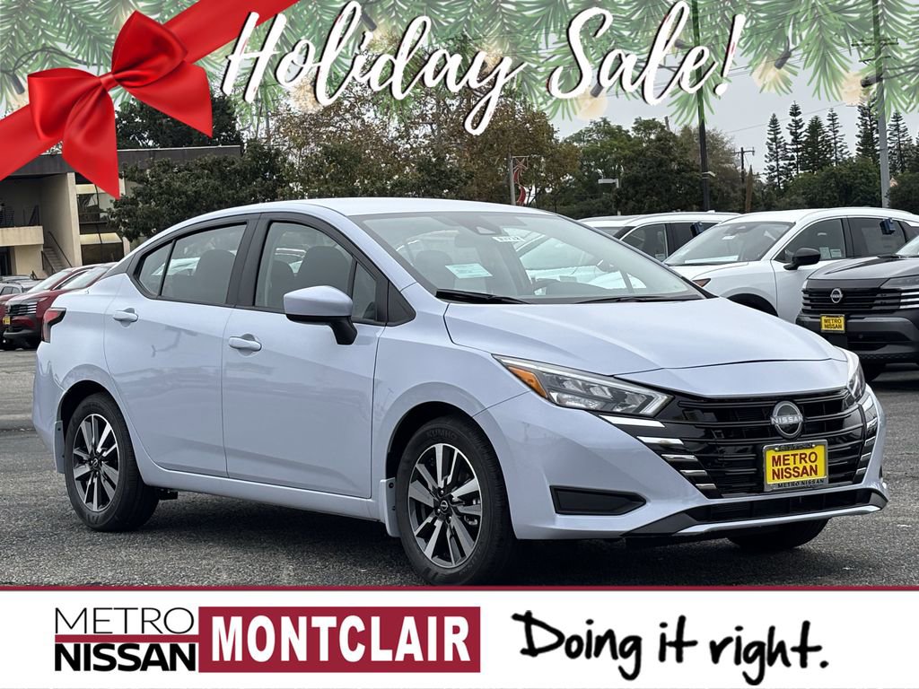 New 2025 Nissan Versa SV w/ Trunk Package image 1