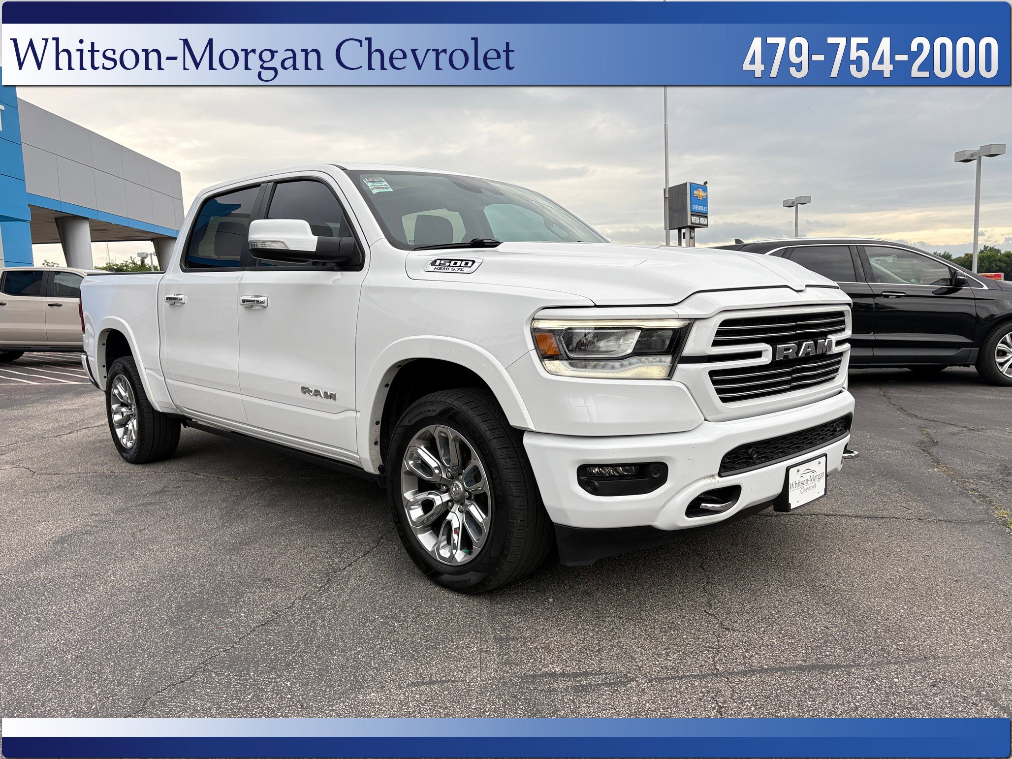Used 2021 RAM 1500 Laramie w/ Laramie Southwest Edition AWD/4WD image 3